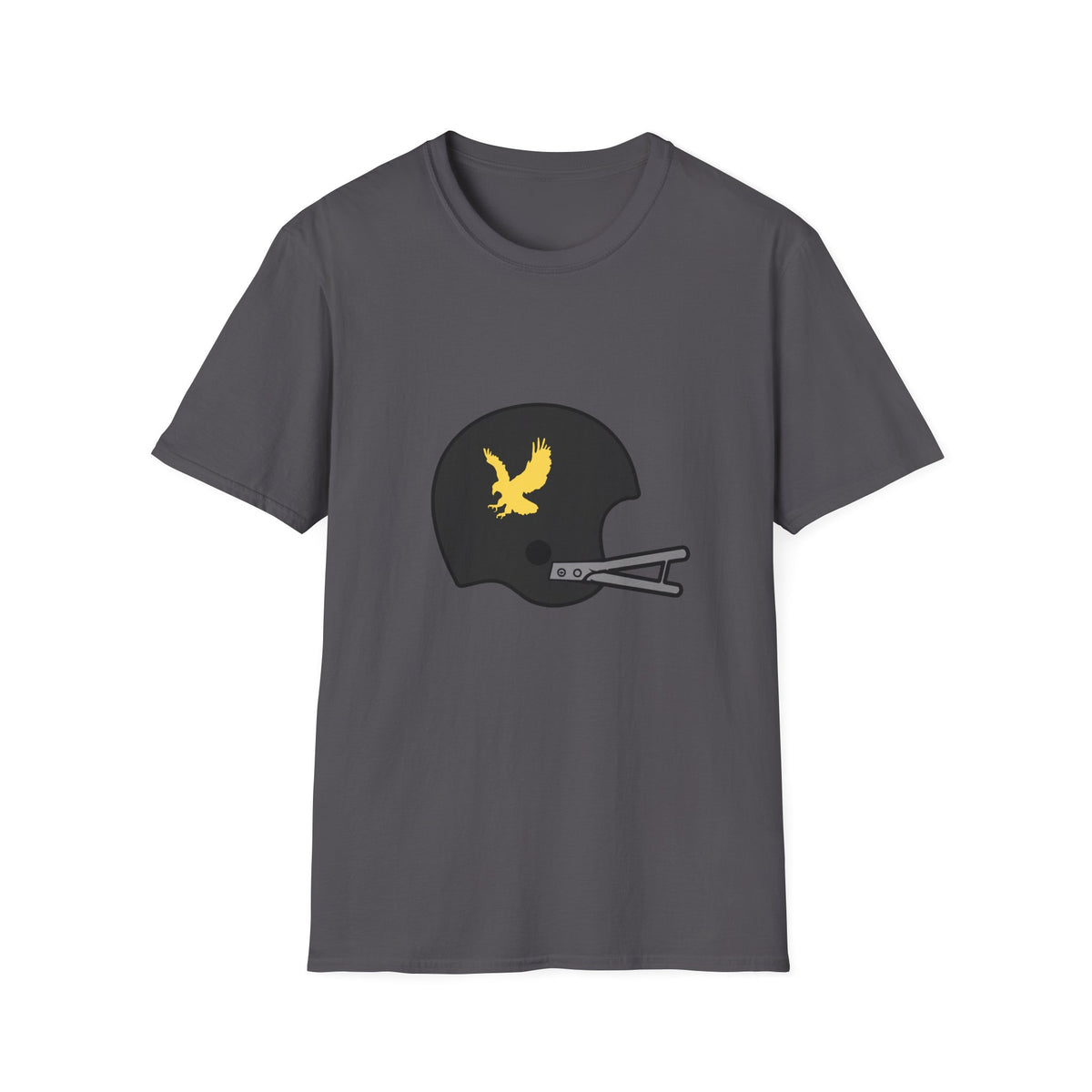 Black & Gold Vintage Helmet T-Shirt