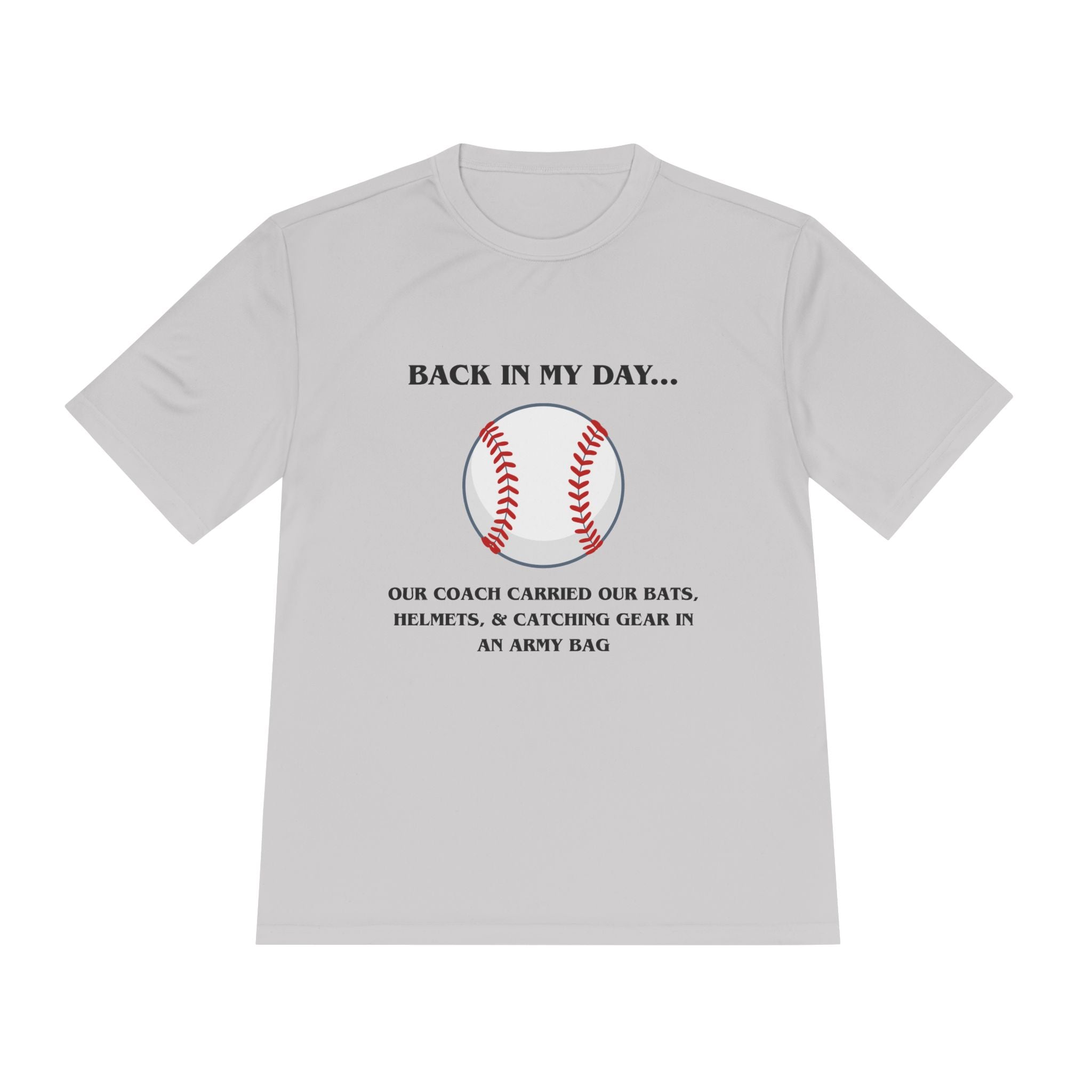 BIMD- Baseball Equipment in Army Bag