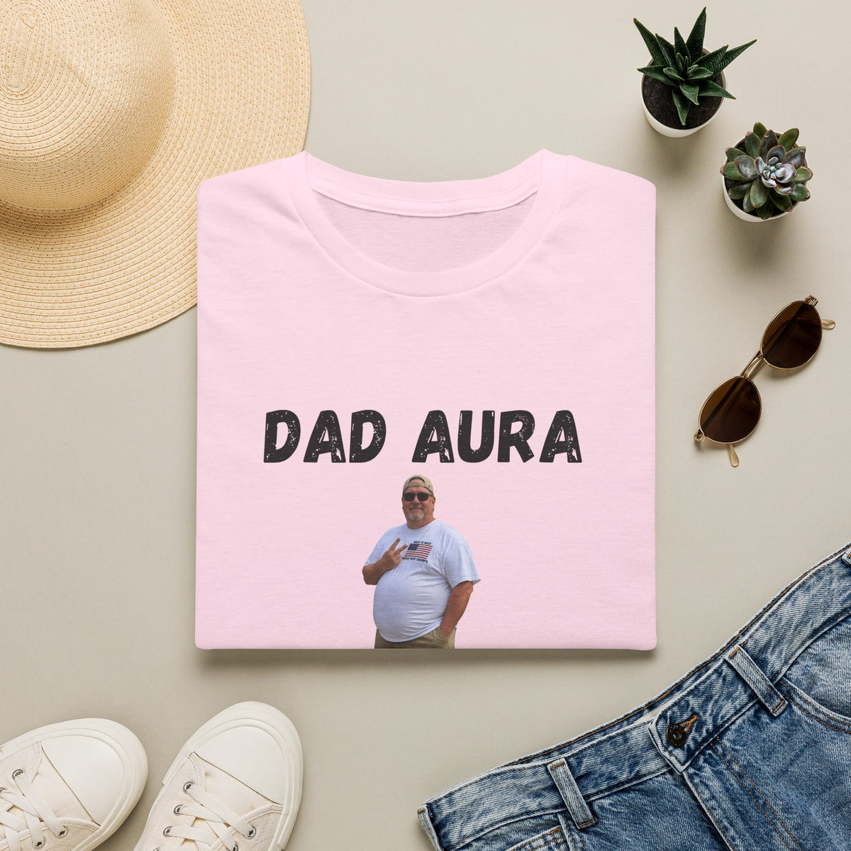 Dad Aura, No Cap T-Shirt
