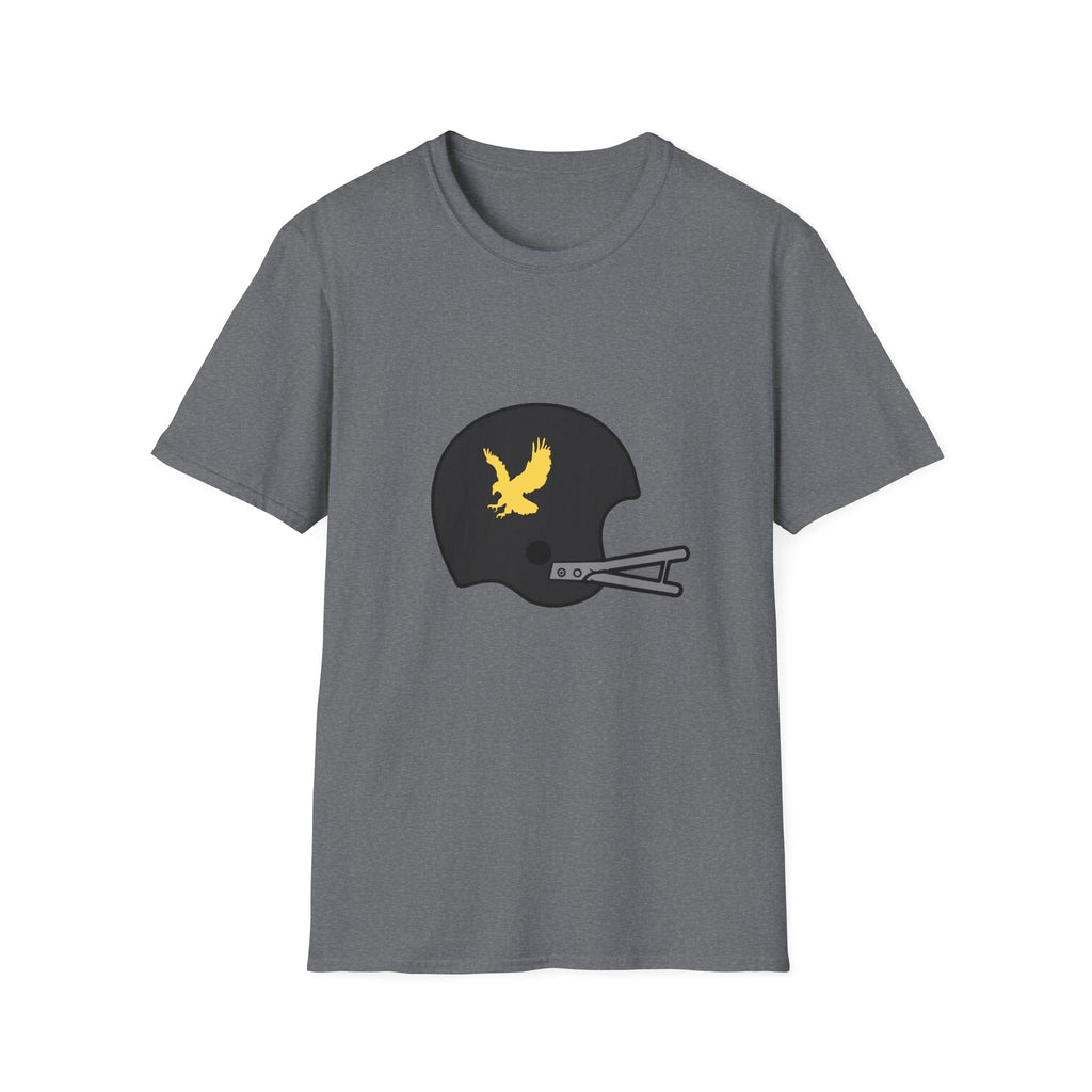 Black & Gold Vintage Helmet T-Shirt
