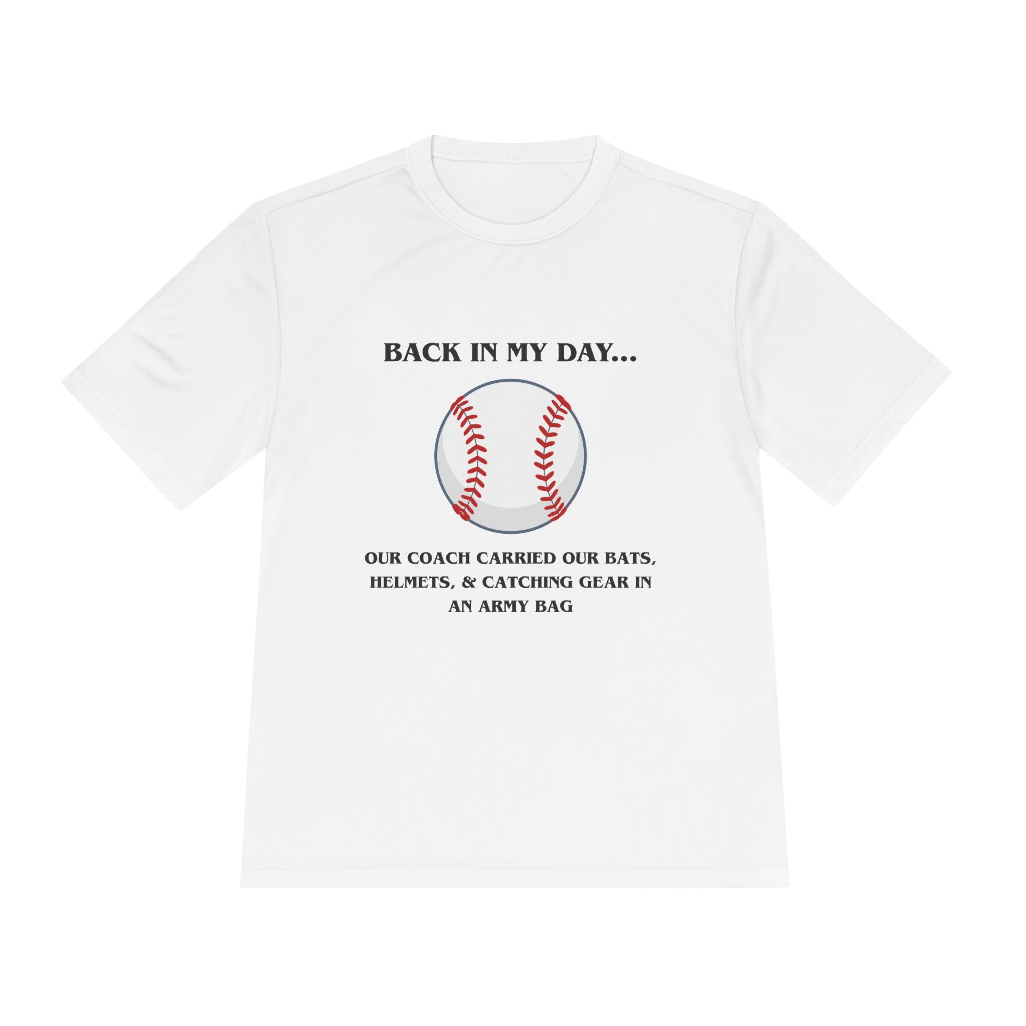 BIMD- Baseball Equipment in Army Bag