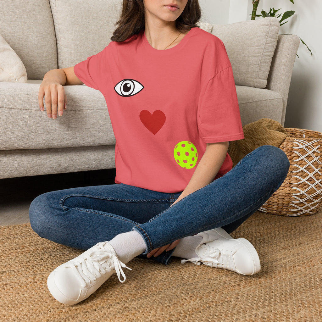 Eye Love Pickleball- Diagonal