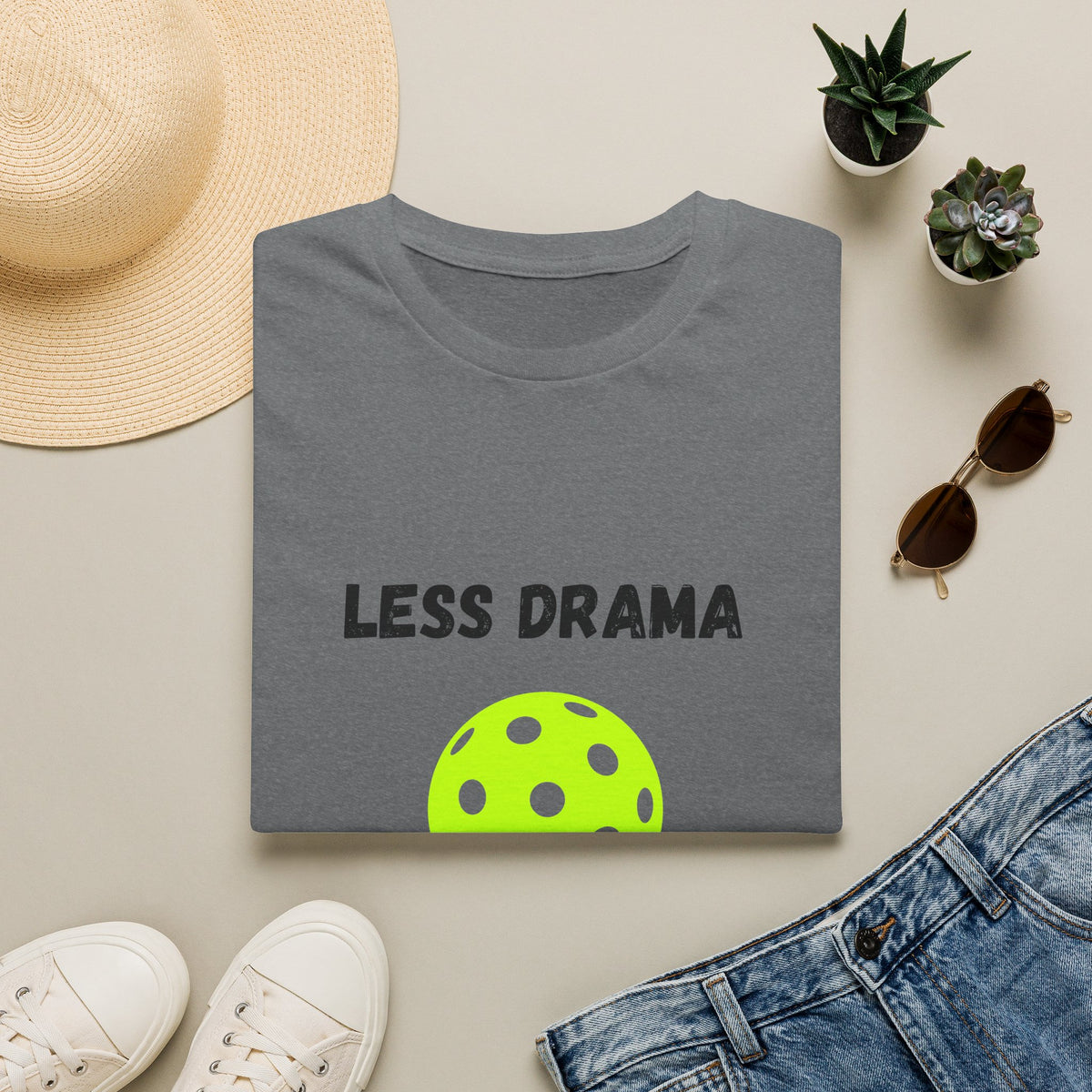 Less Drama, More Lobs- Pickleball