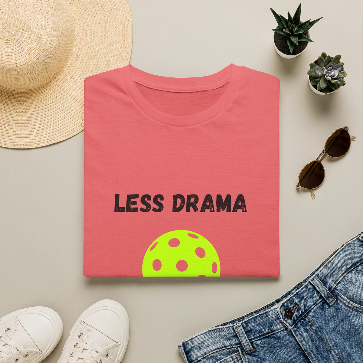 Less Drama, More Lobs- Pickleball