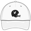 Black & Gold Helmet- Five-Panel Trucker Rope Cap
