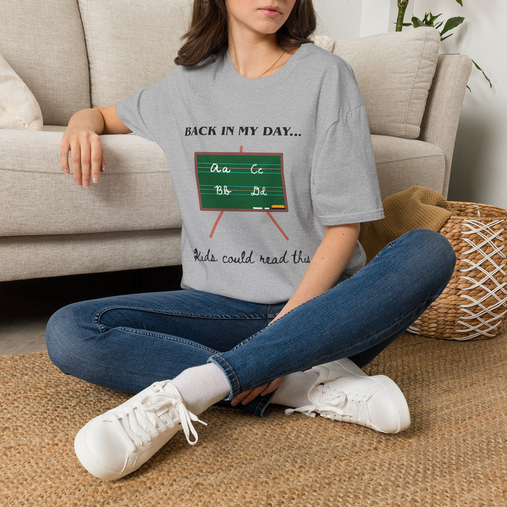 BIMD- Kids Could Read Cursive