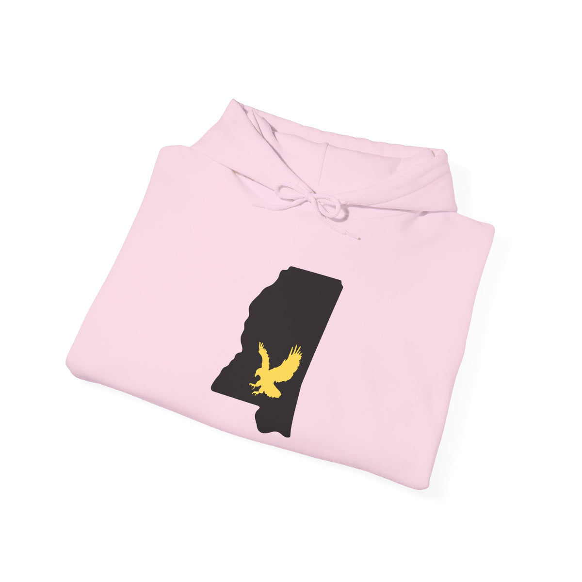 Black & Gold Football Hoodie — College Team Fan Pullover