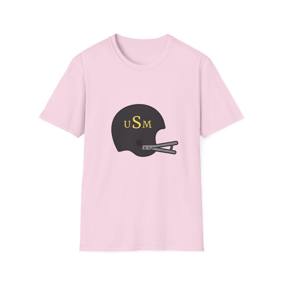 Black & Gold Vintage Helmet T-Shirt