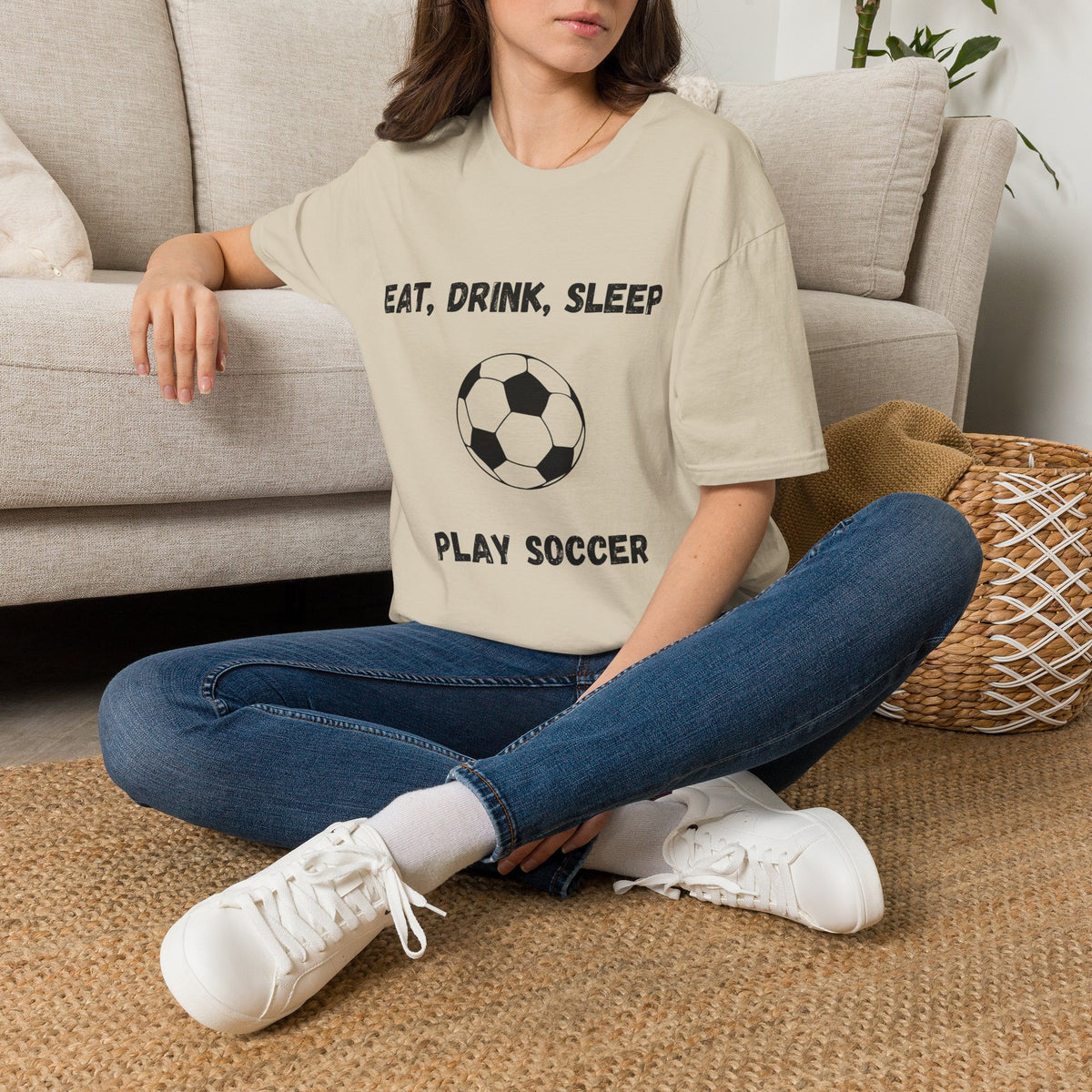 Eat, Drink, Sleep Play Soccer T-Shirt