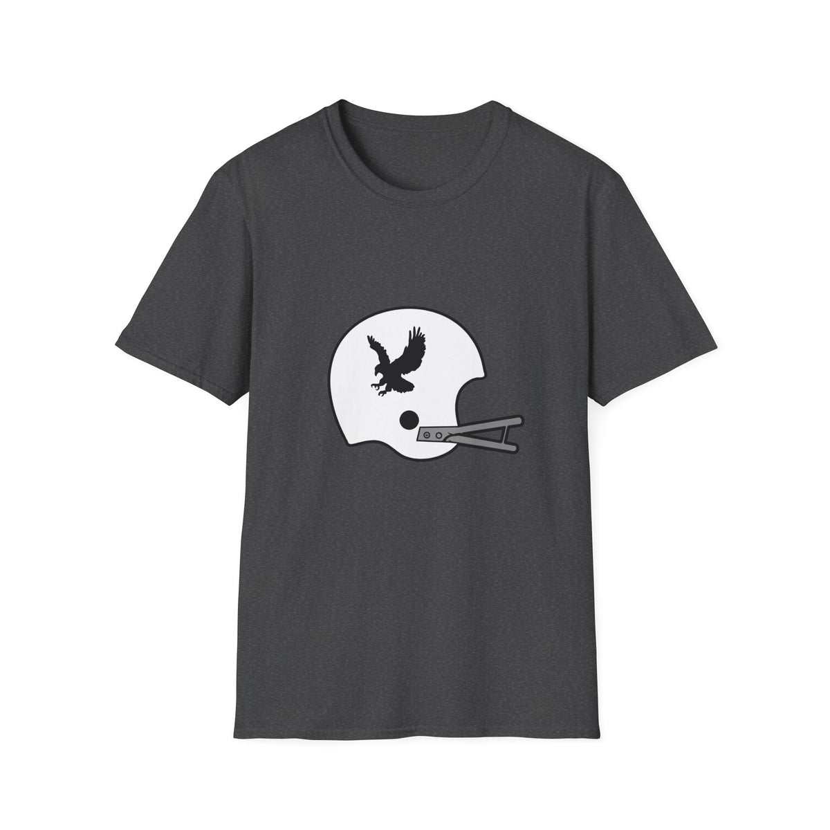 Black & Gold Vintage Helmet T-Shirt