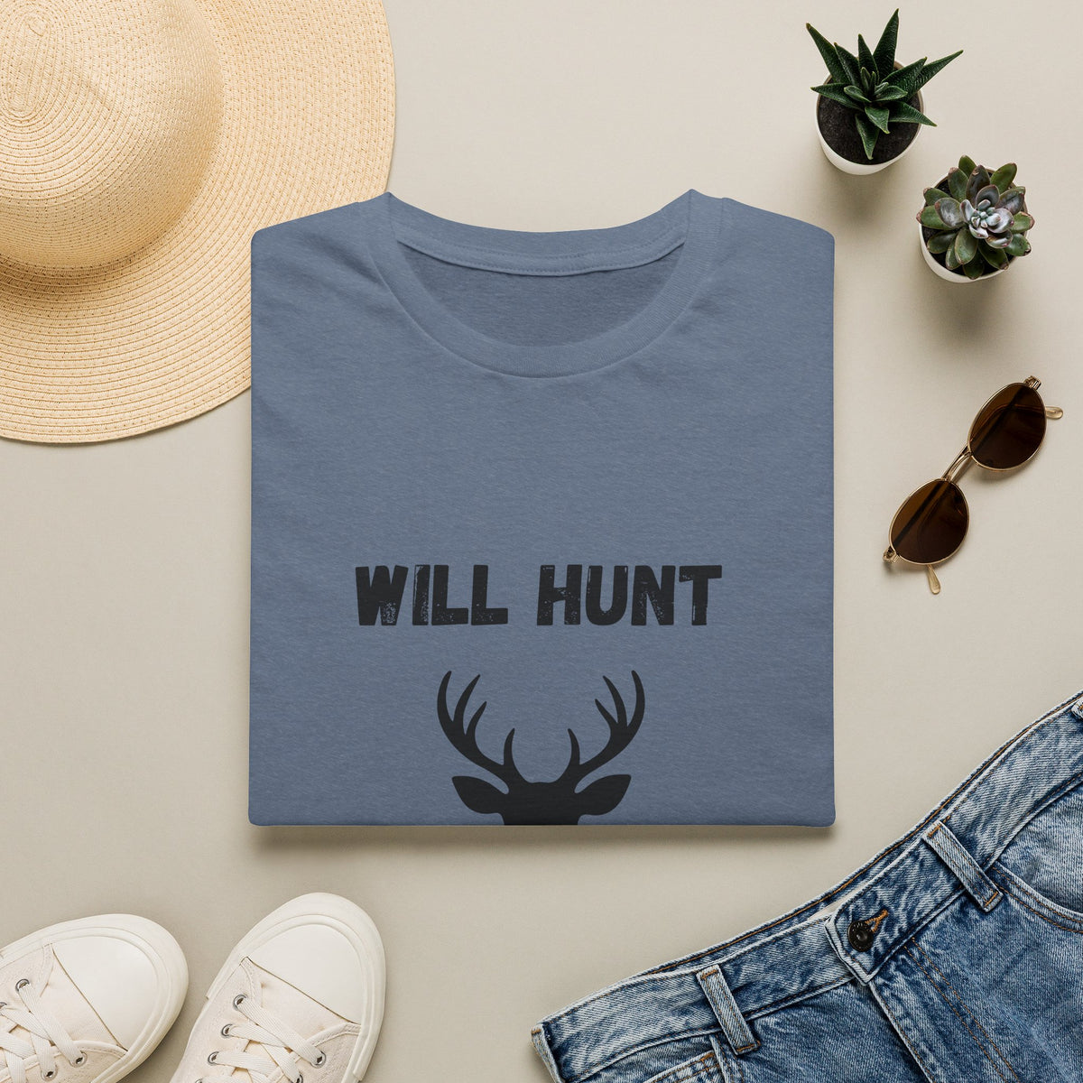 Will Hunt for Food T-Shirt