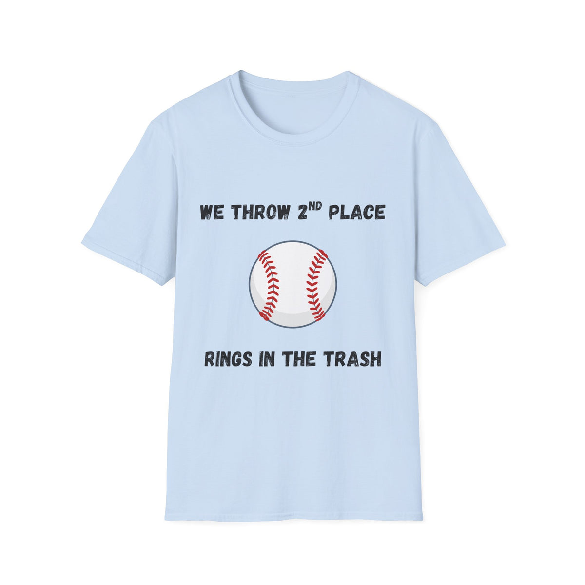 2nd Place Rings in Trash- Baseball