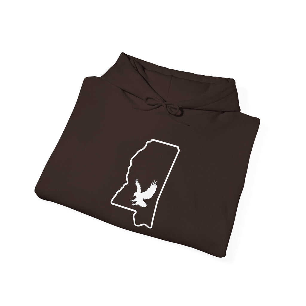 Black & Gold Football Hoodie — College Team Fan Pullover