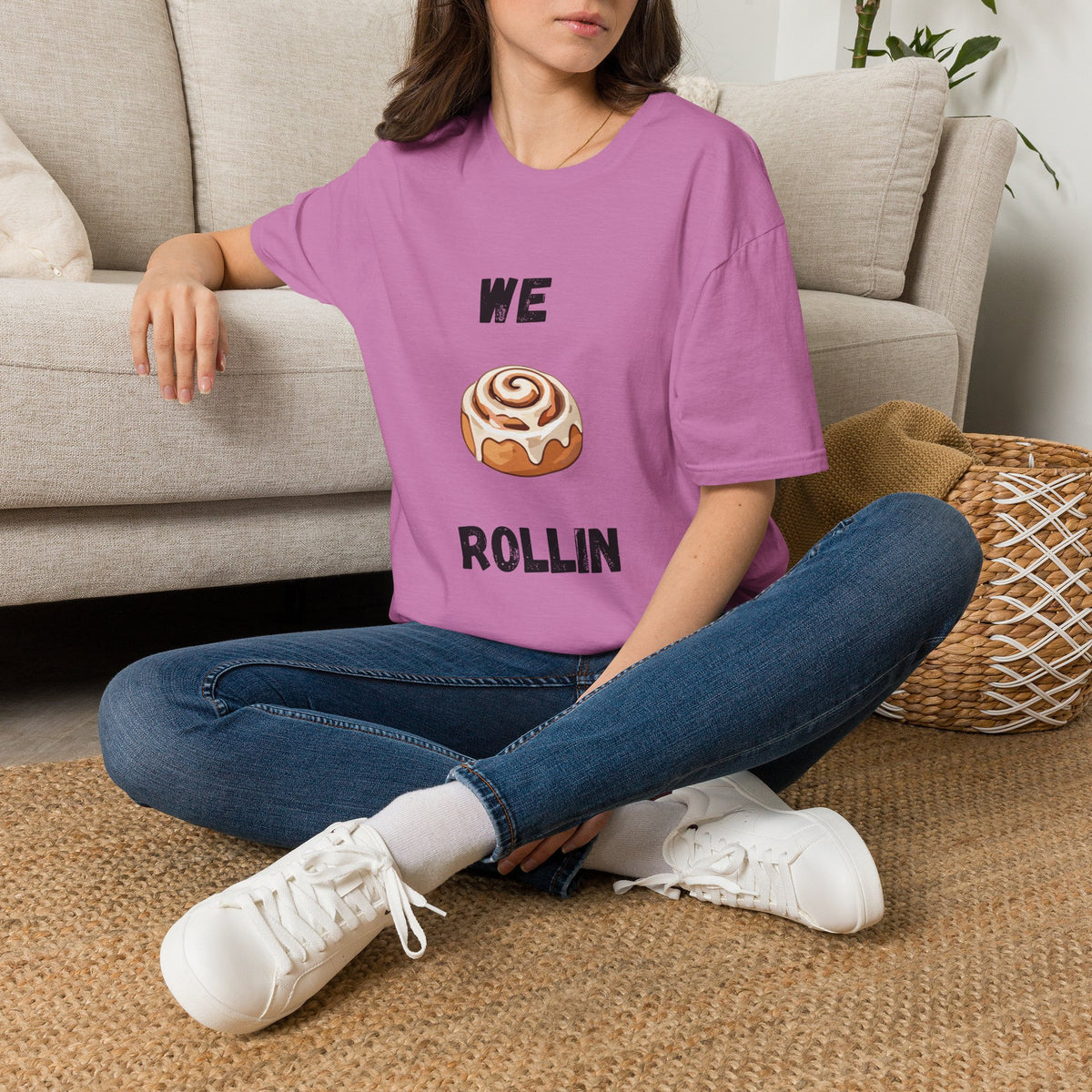 We Rollin- Cinnamon Roll T-Shirt
