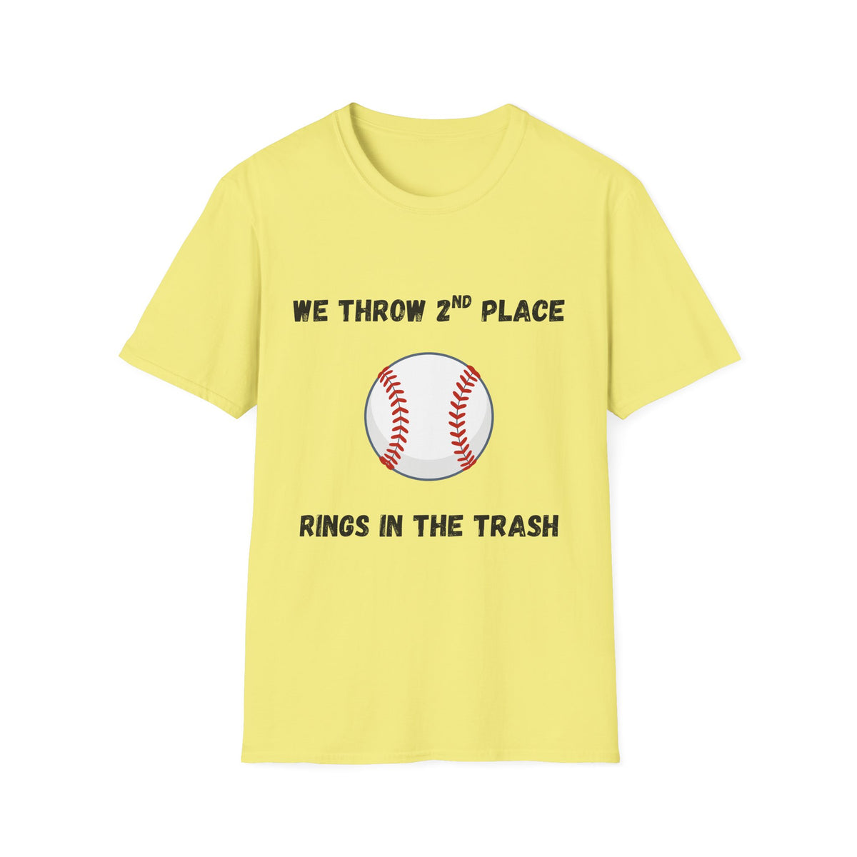 2nd Place Rings in Trash- Baseball