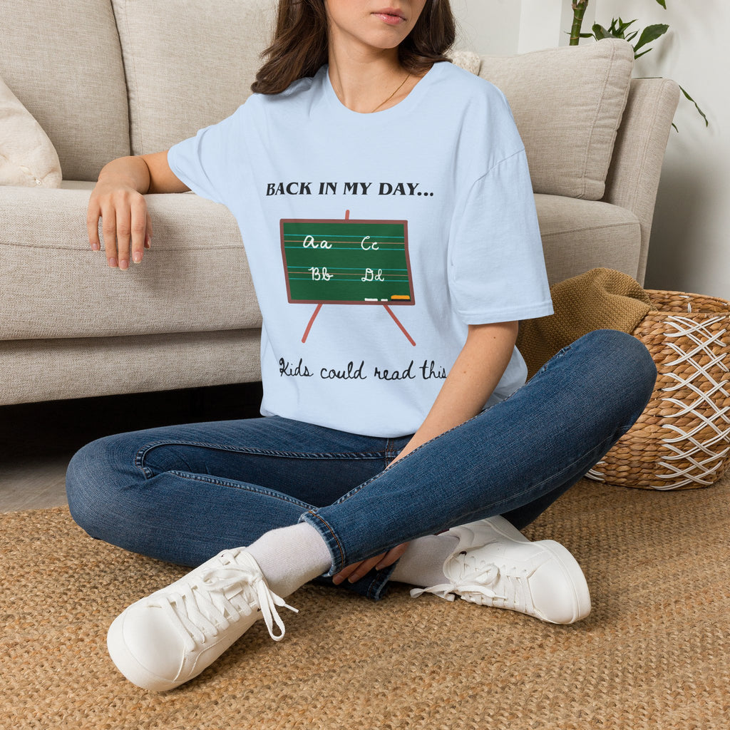 BIMD- Kids Could Read Cursive