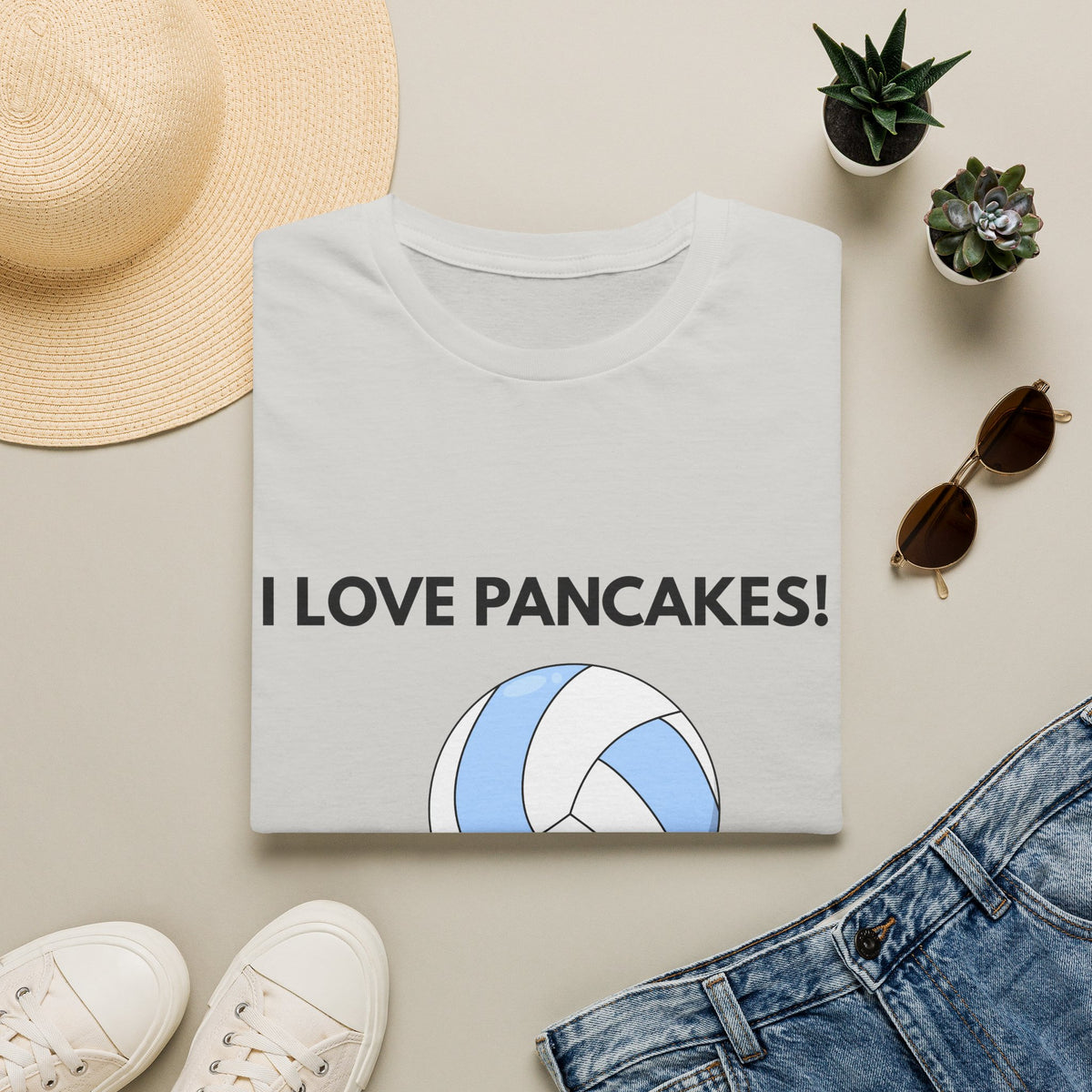 I Love Pancakes- Volleyball
