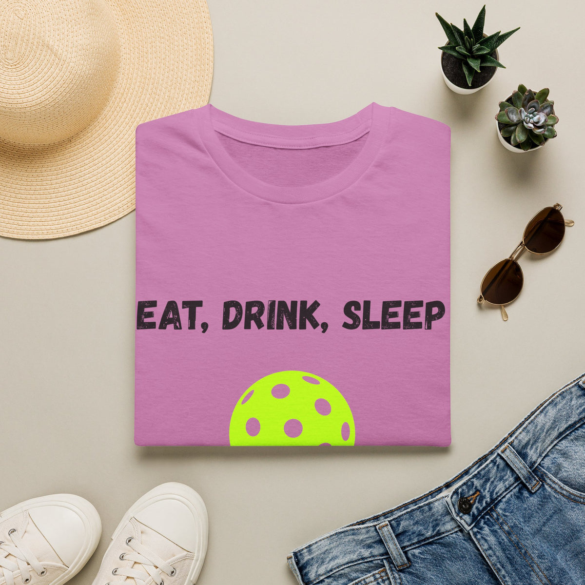 Eat, Drink, Sleep Play Pickleball T-Shirt