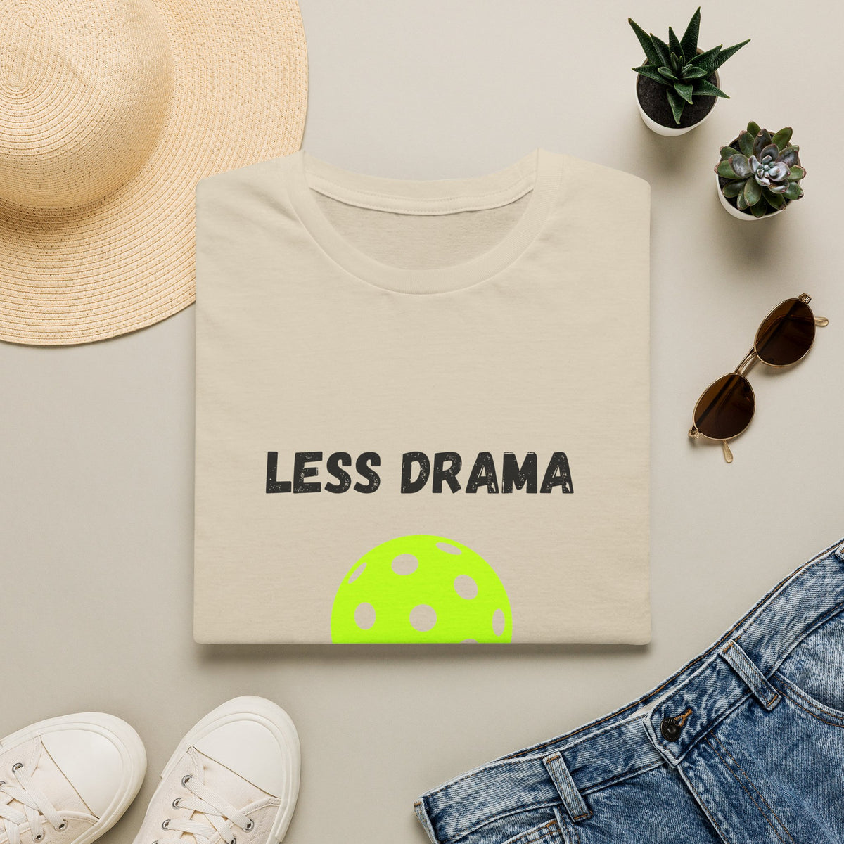 Less Drama, More Lobs- Pickleball