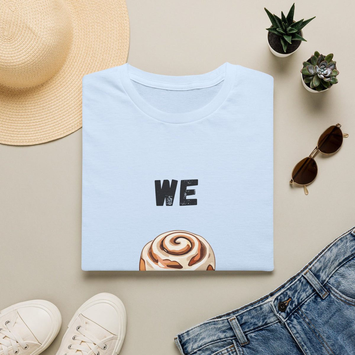 We Rollin- Cinnamon Roll T-Shirt