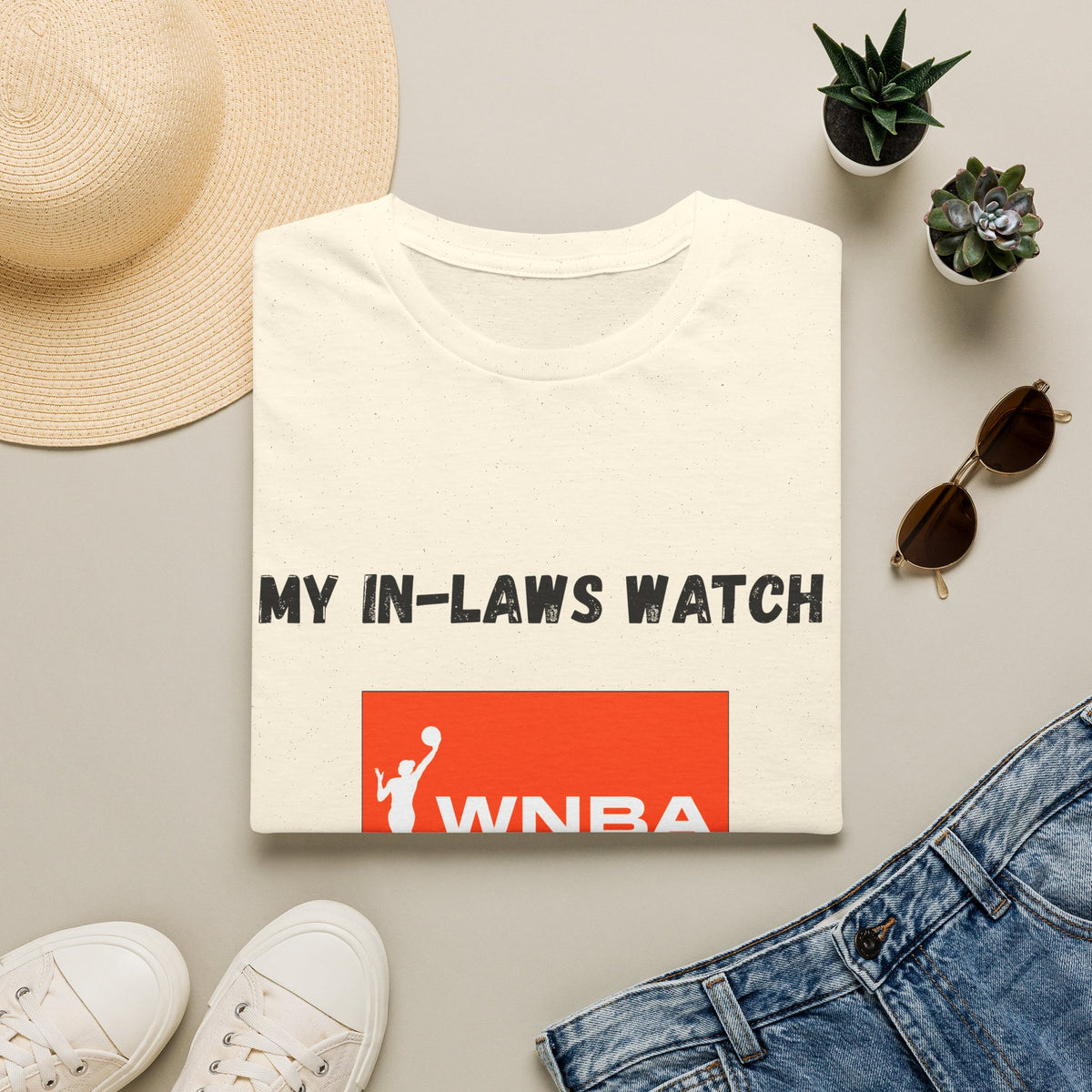 My In-Laws Watch WNBA T-Shirt
