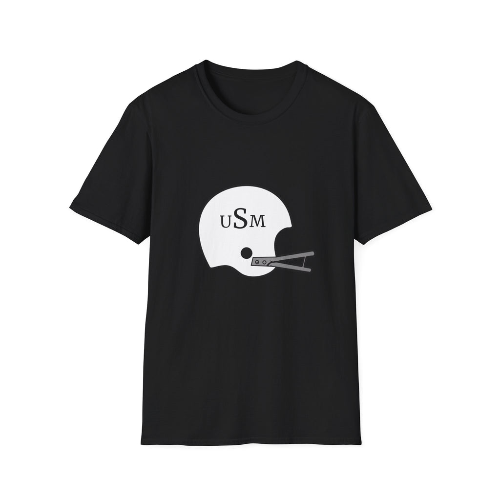 Black & Gold Vintage Helmet T-Shirt