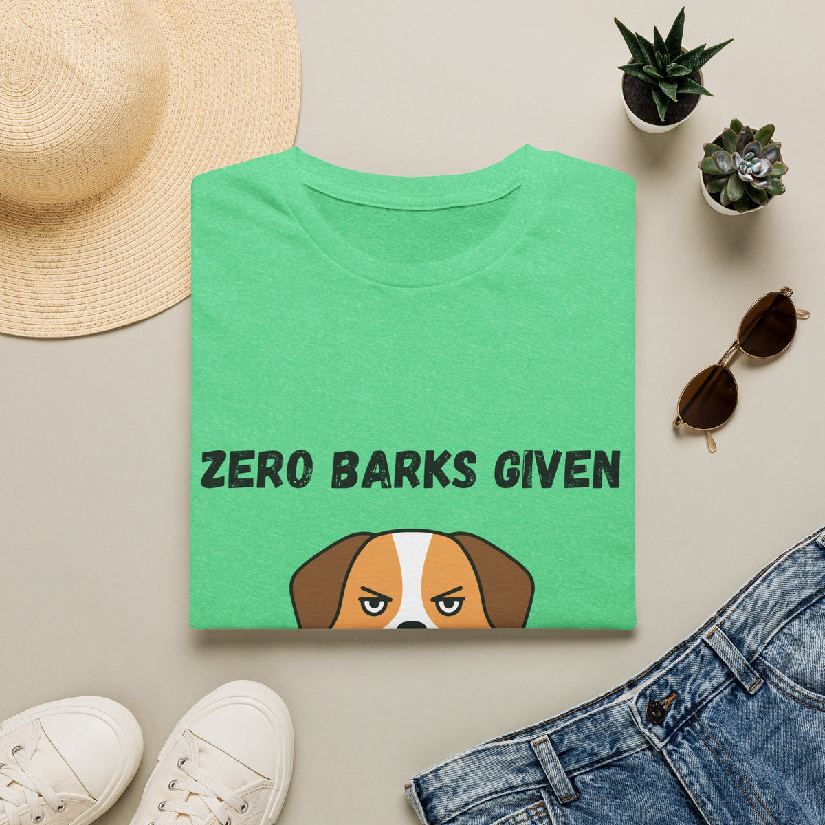 Zero Barks Given T-Shirt