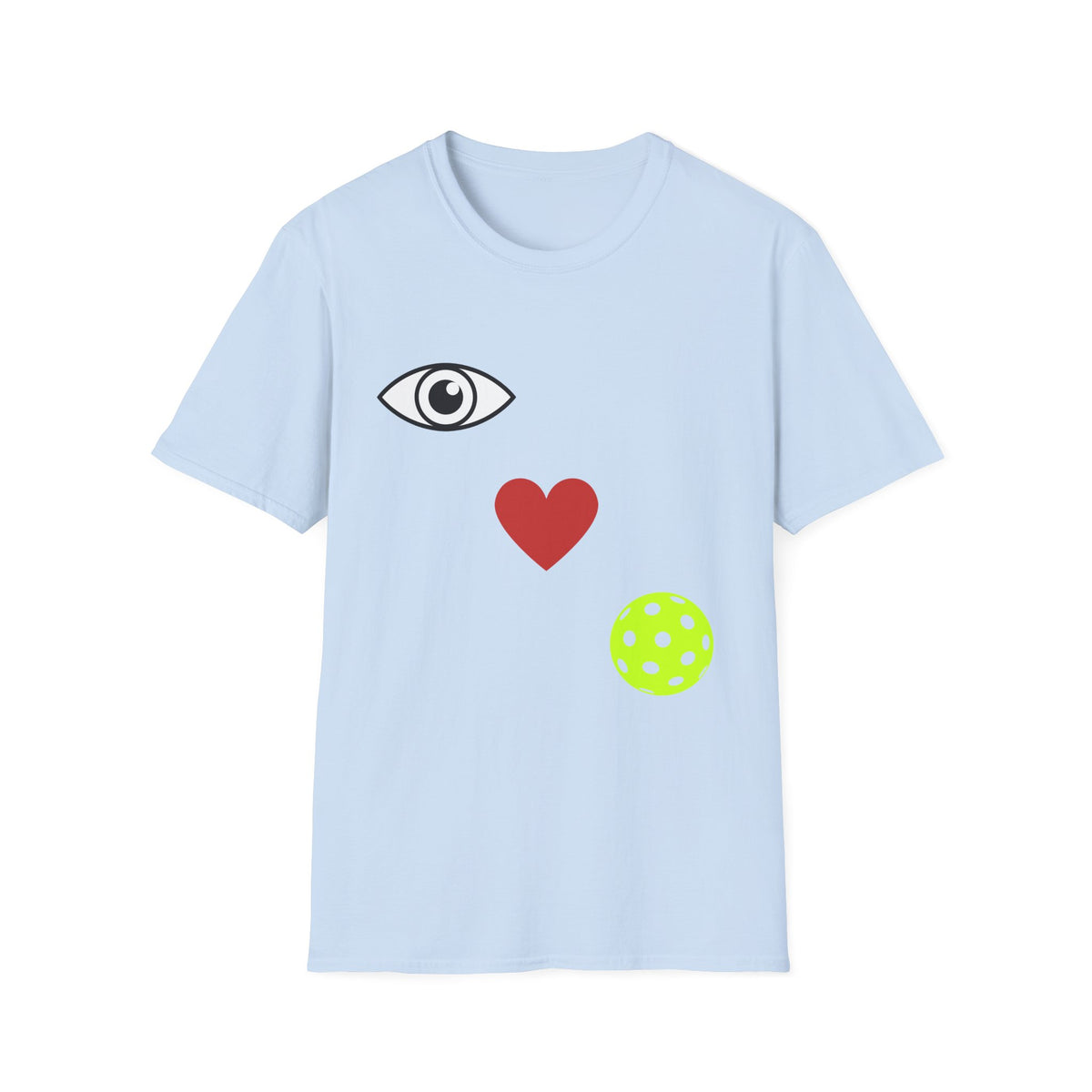 Eye Love Pickleball- Diagonal