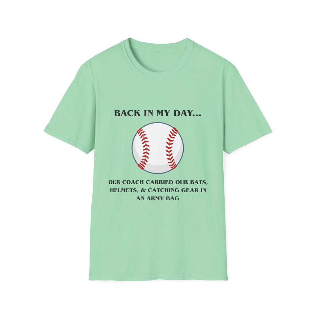 BIMD- Baseball Equipment in Army Bag