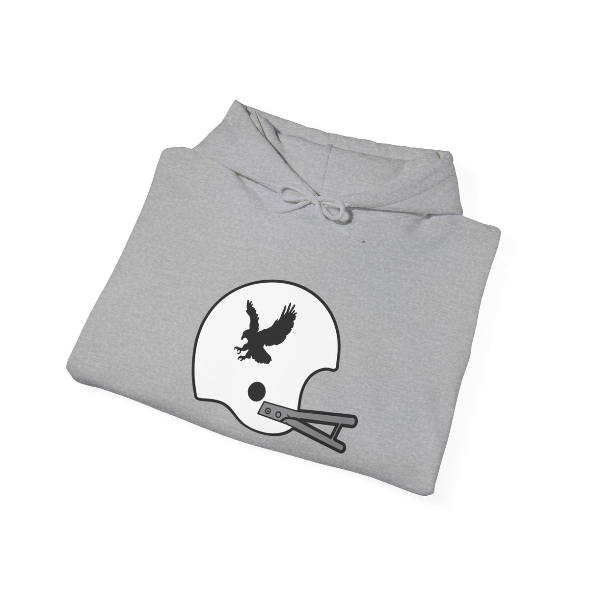 Black & Gold Football Hoodie — College Team Fan Pullover
