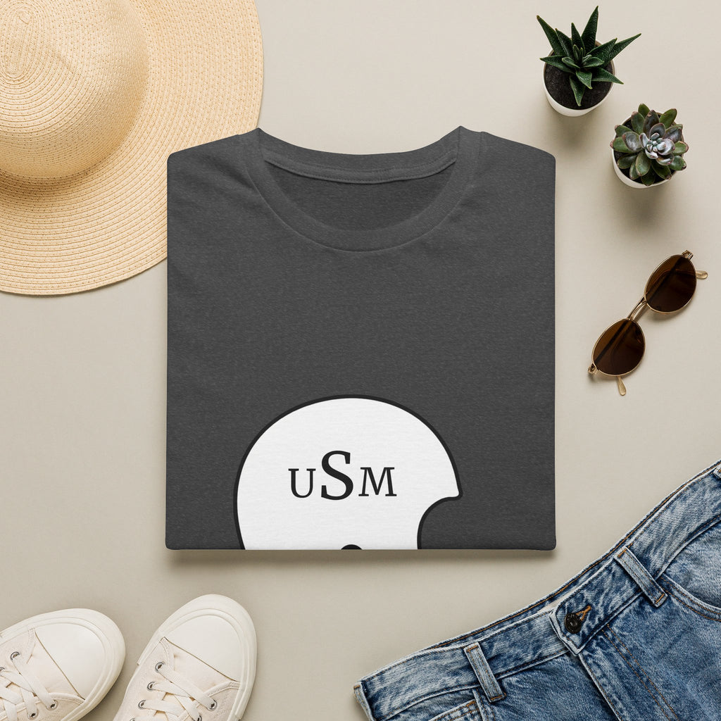 Black & Gold Vintage Helmet T-Shirt
