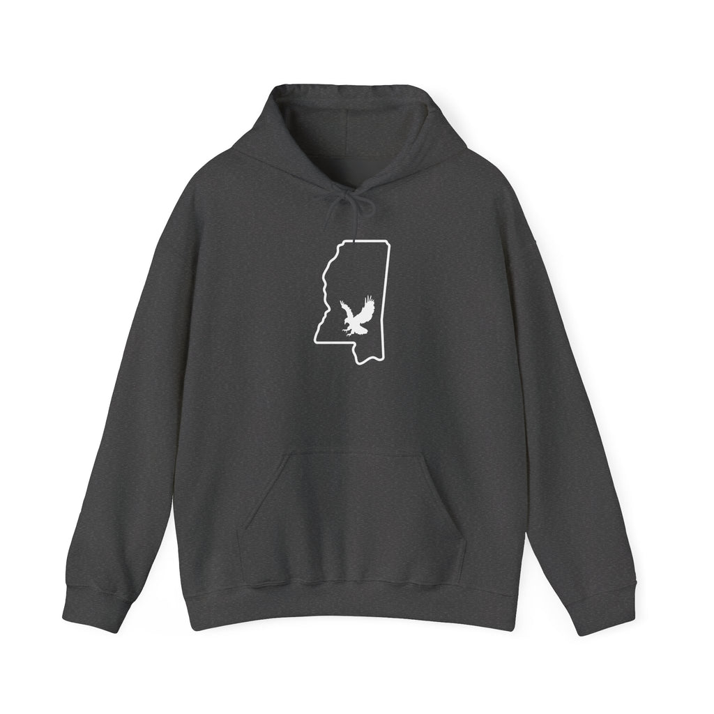 Black & Gold Football Hoodie — College Team Fan Pullover
