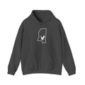 Black & Gold Football Hoodie — College Team Fan Pullover