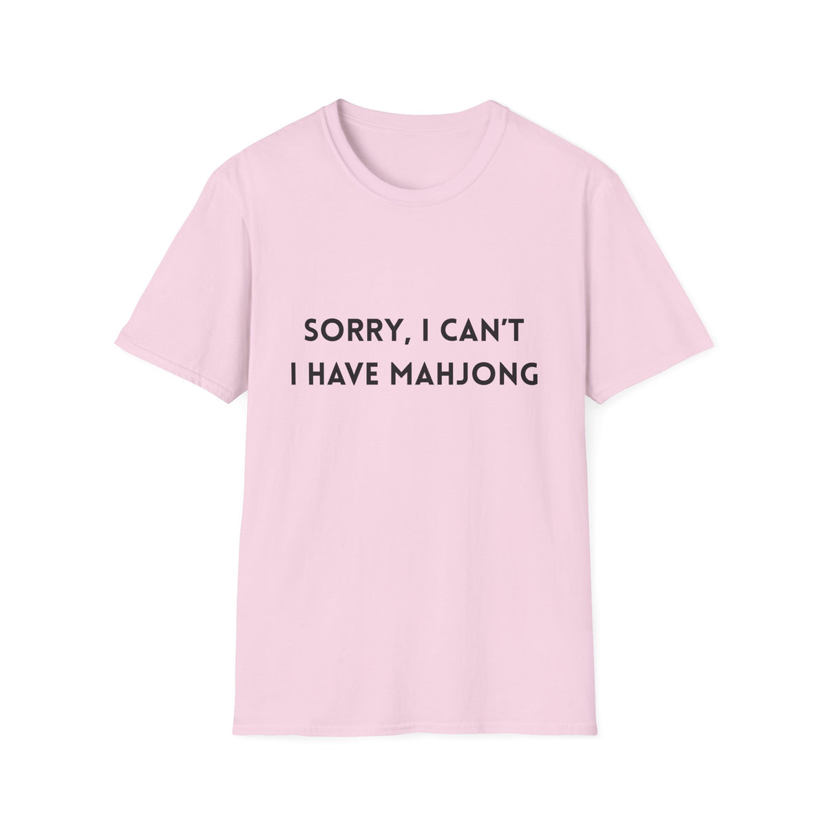 Sorry, I Can't. I Have Mahjong T-Shirt