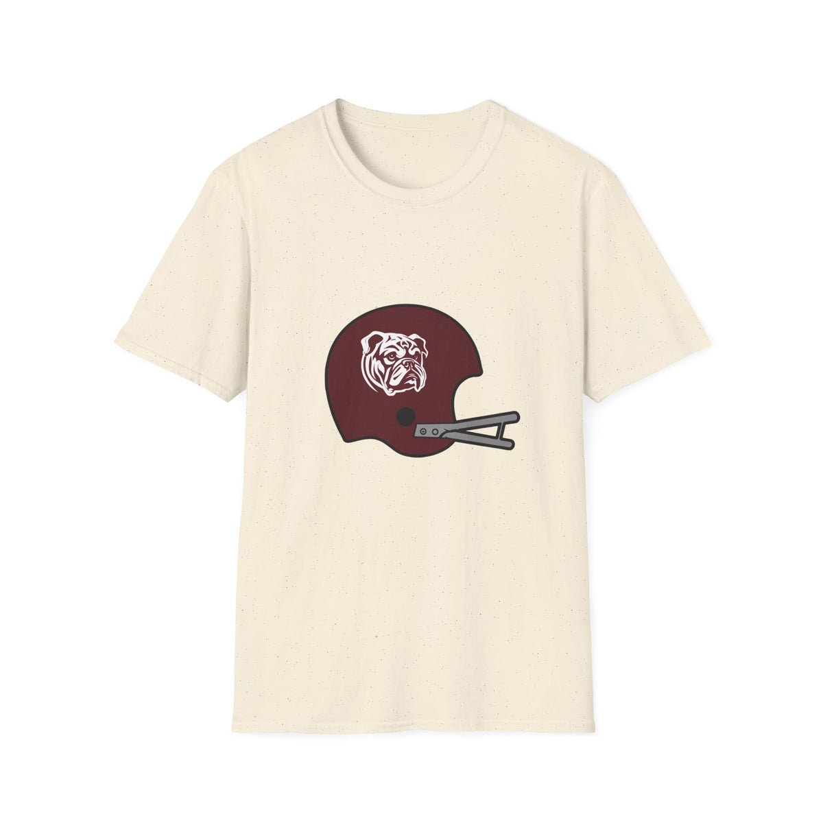Maroon & White Vintage Helmet- Maroon