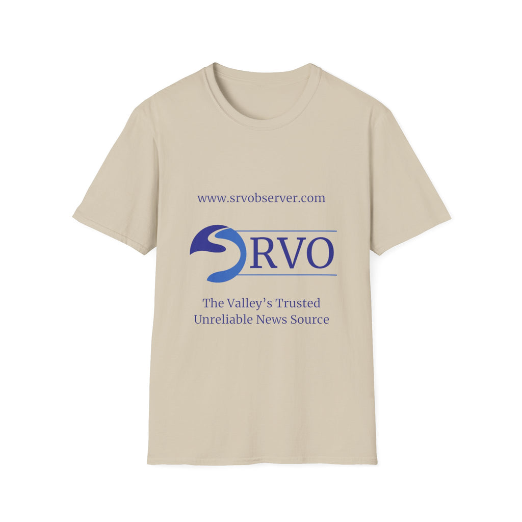 SRVO- The Valley's Trusted Unreliable News Source T-Shirt
