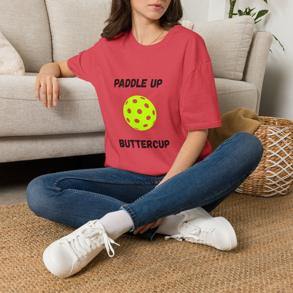 Paddle Up Buttercup- Pickleball