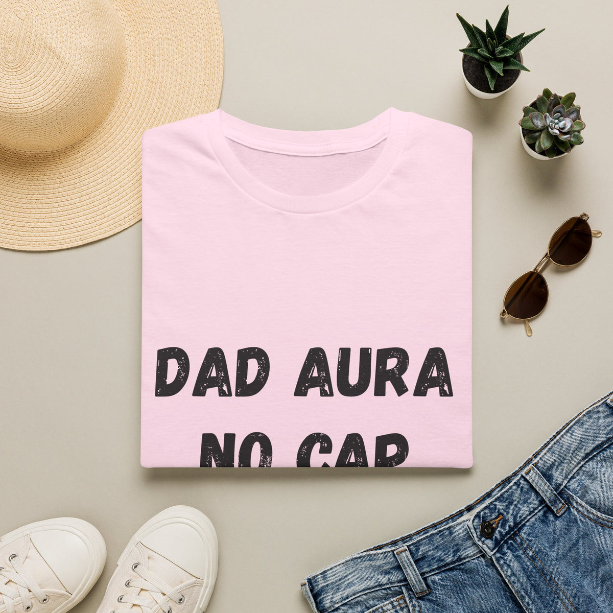 Dad Aura, No Cap T-Shirt