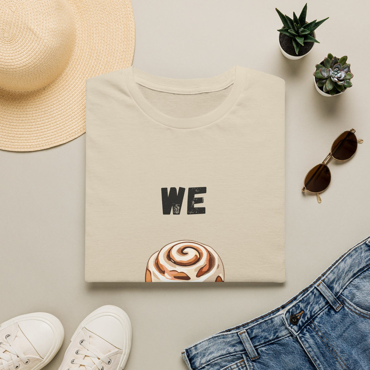 We Rollin- Cinnamon Roll T-Shirt