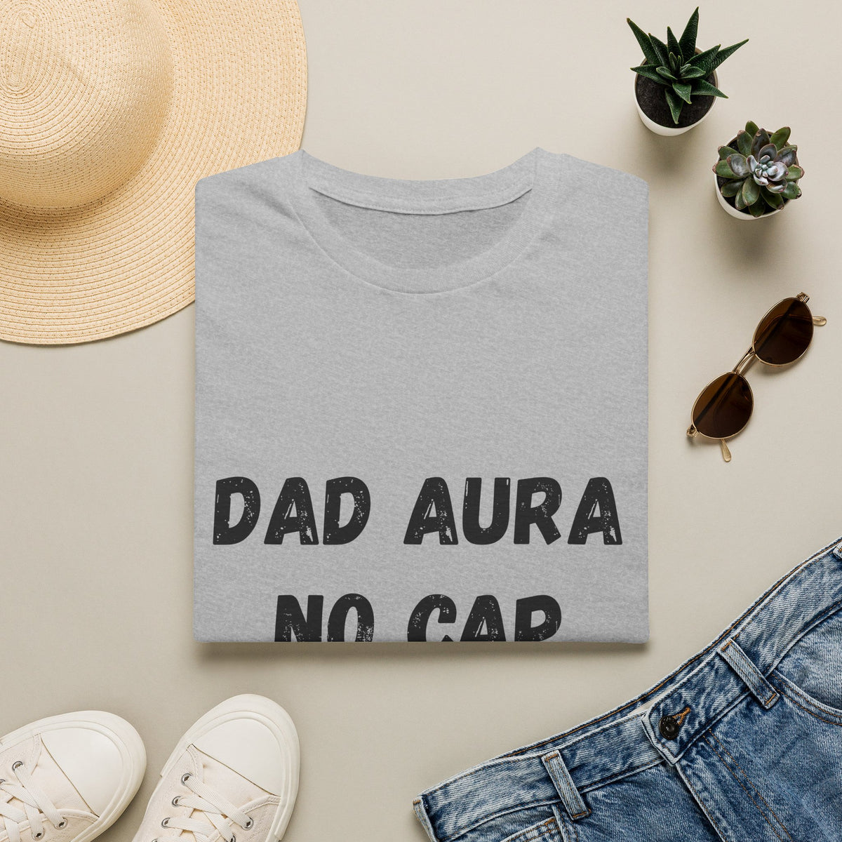 Dad Aura, No Cap T-Shirt