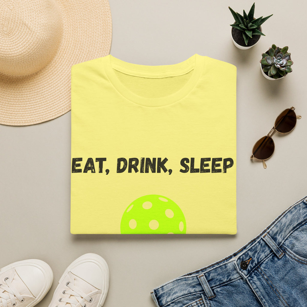 Eat, Drink, Sleep Play Pickleball T-Shirt