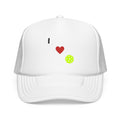 I Love Pickleball Foam Trucker Hat
