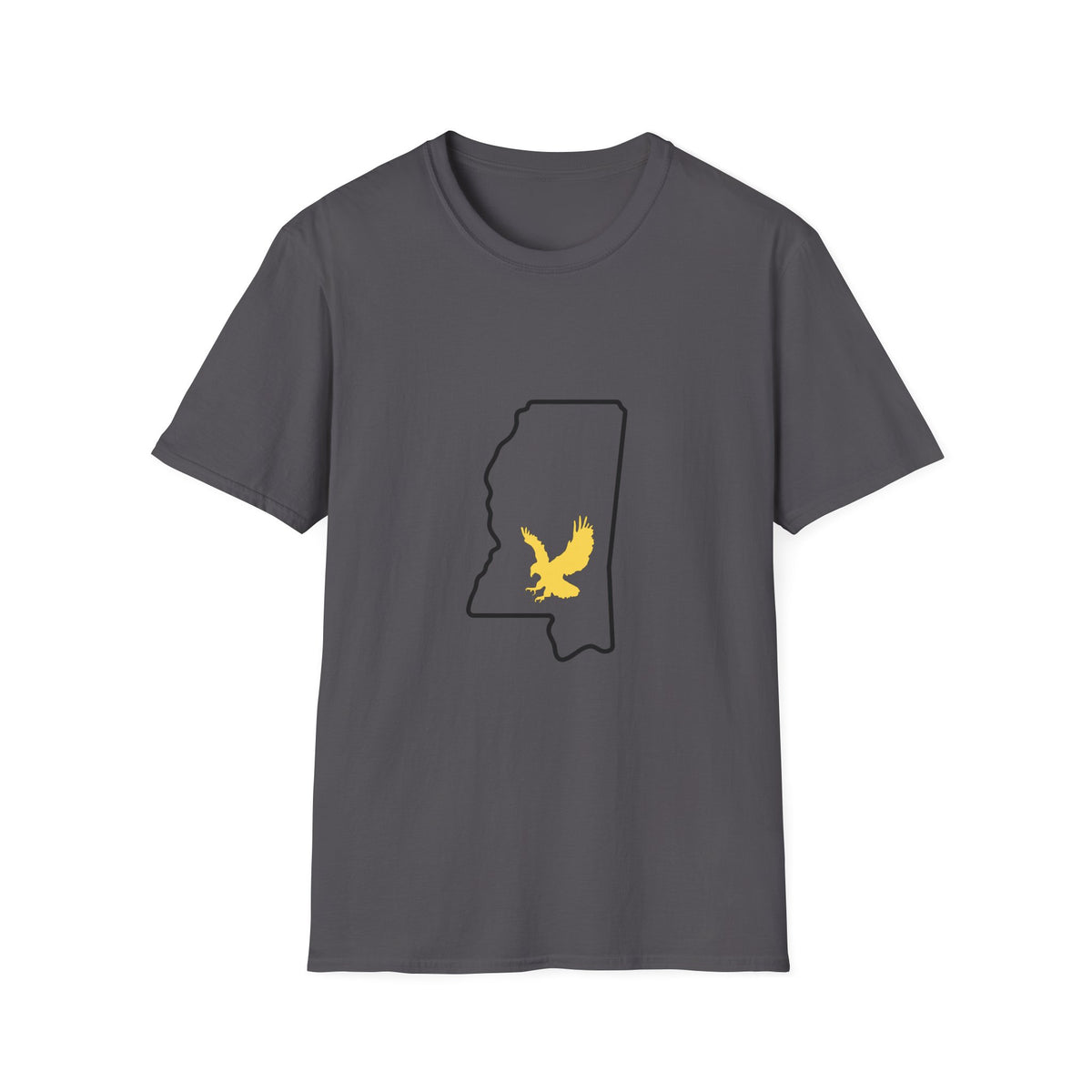Black & Gold- MS Outline- Golden Eagle