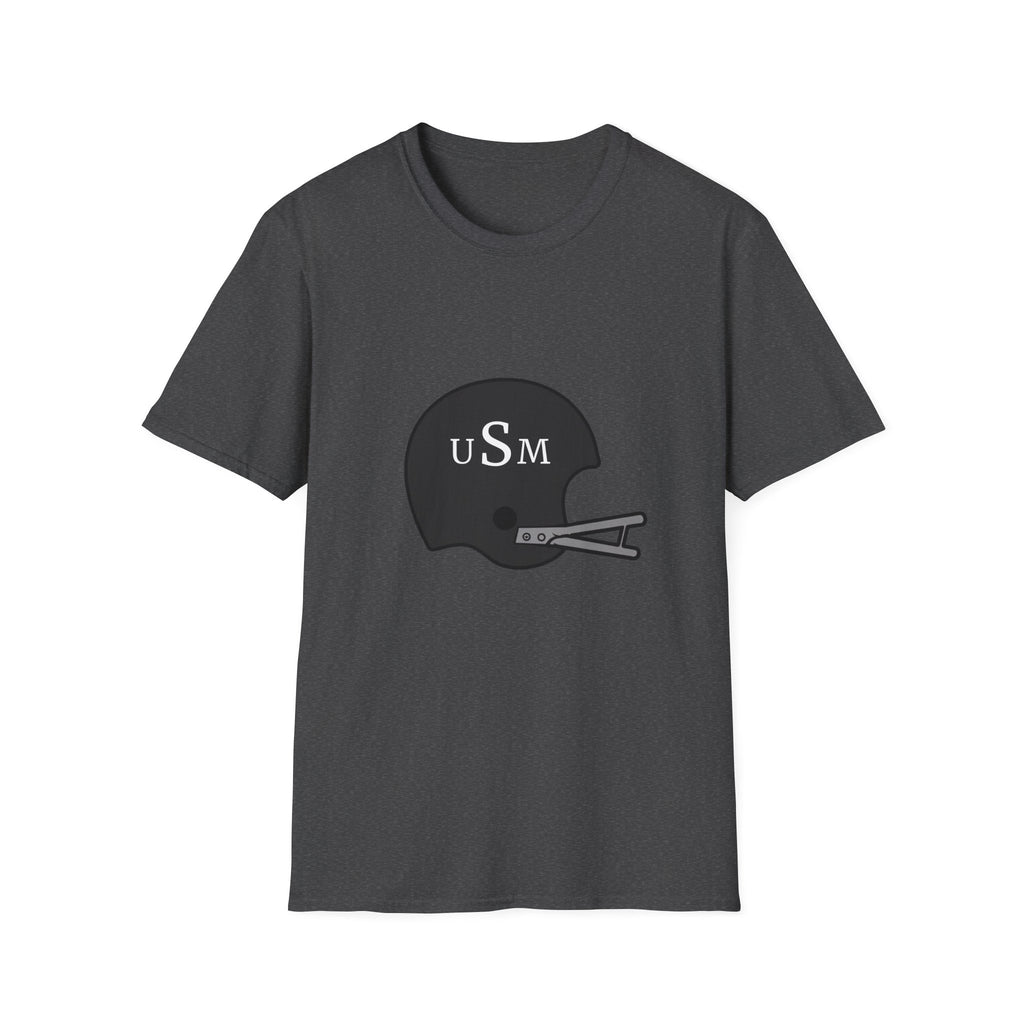 Black & Gold Vintage Helmet T-Shirt