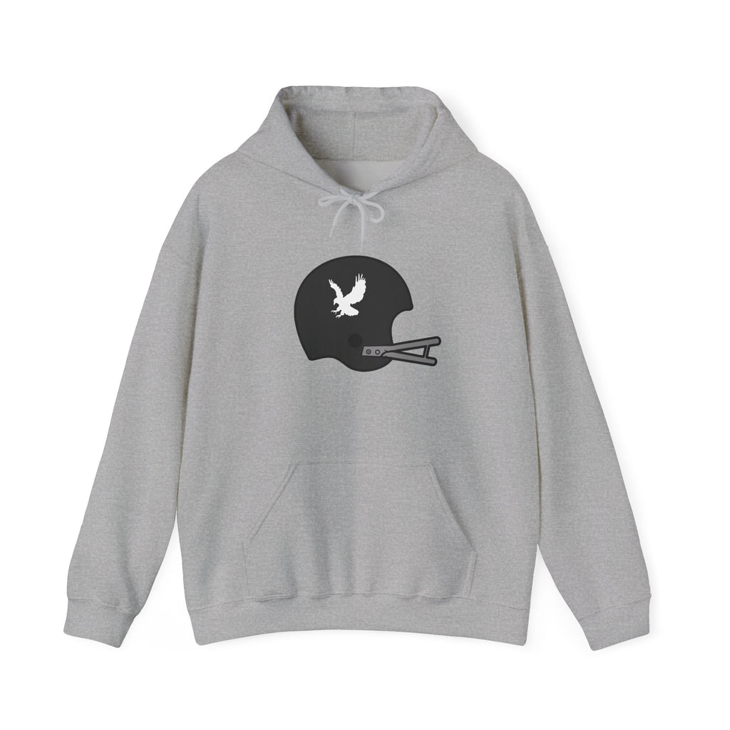 Black & Gold Football Hoodie — College Team Fan Pullover