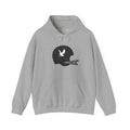 Black & Gold Football Hoodie — College Team Fan Pullover