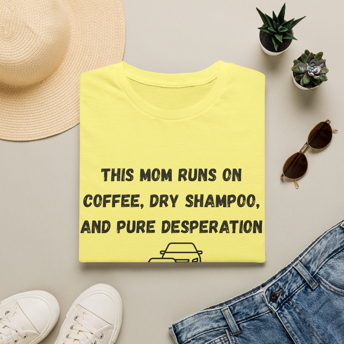 This Mom Runs On- Car Rider Line