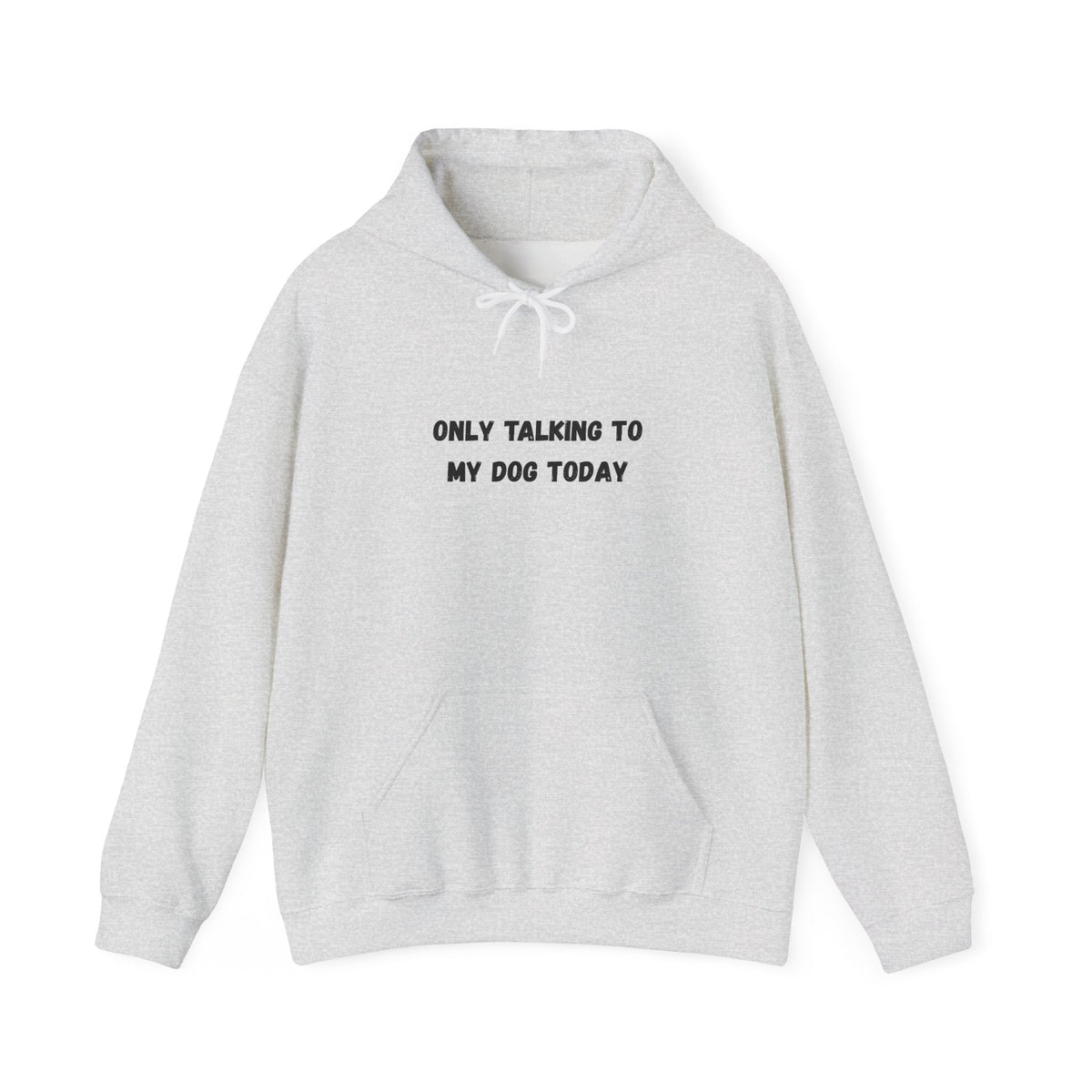 Only Talking to My Dog Today Hoodie