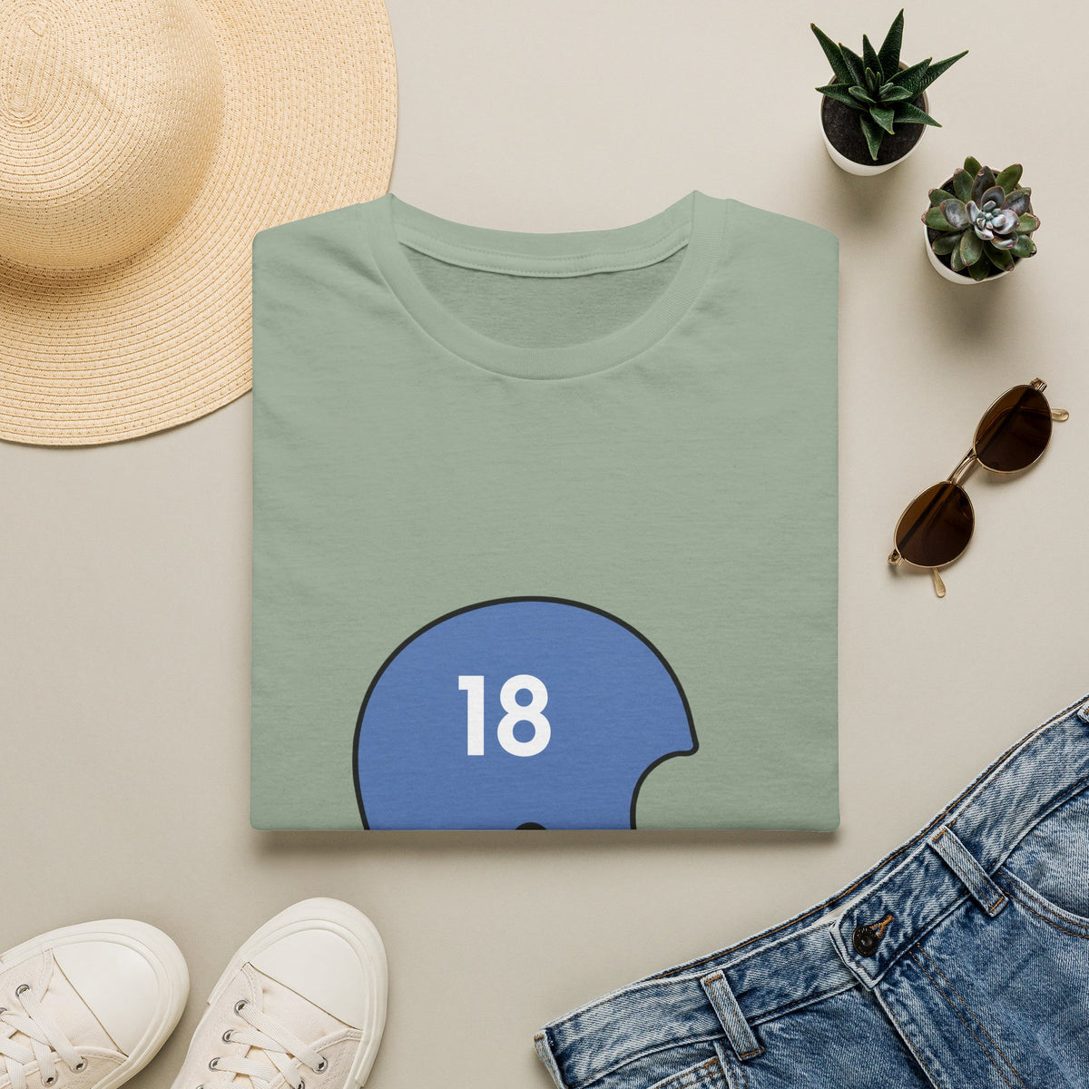 Miss. #18 Vintage Helmet T-Shirt