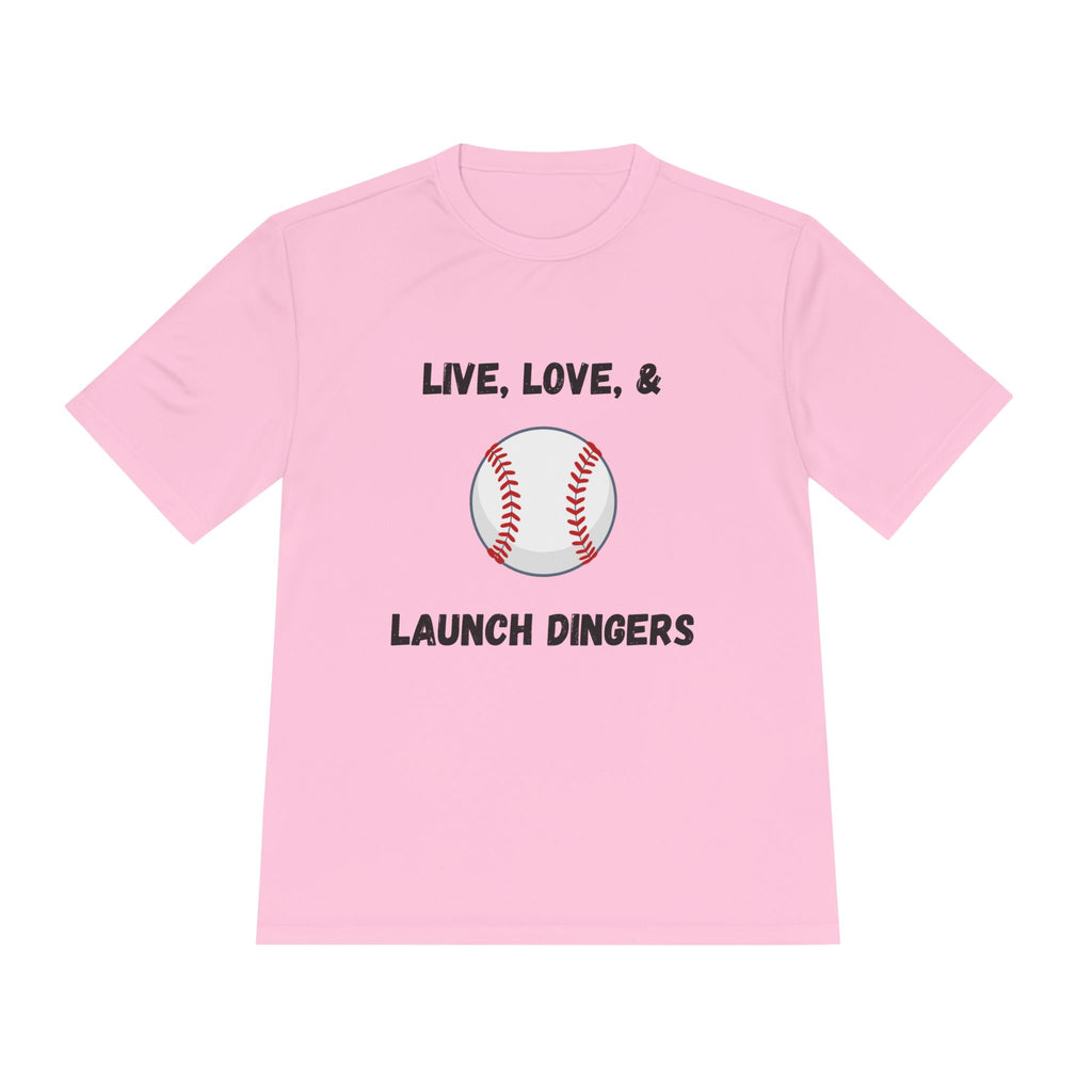 Live, Love, & Launch Dingers- Baseball